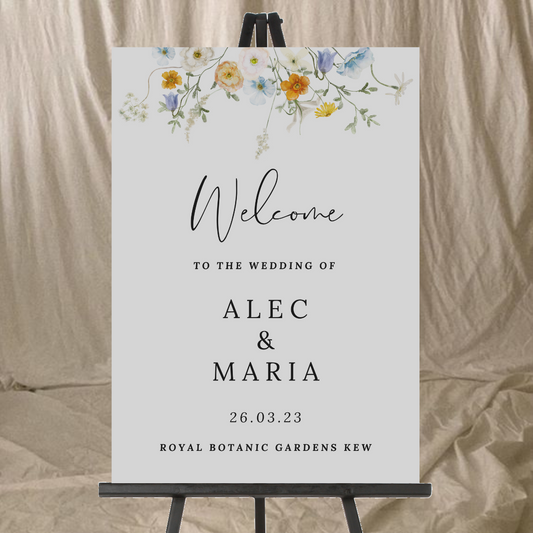 Wedding Welcome Sign - 5