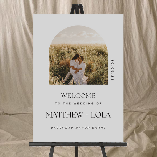 Wedding Welcome Sign - 7